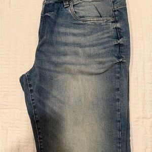 Buffalo David Bitton Men's Relaxed Straight/Driven Jeans in Faded Blue